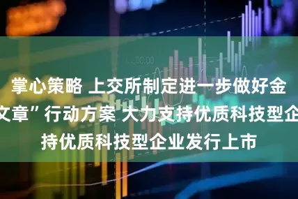 掌心策略 上交所制定进一步做好金融“五篇大文章”行动方案 大力支持优质科技型企业发行上市